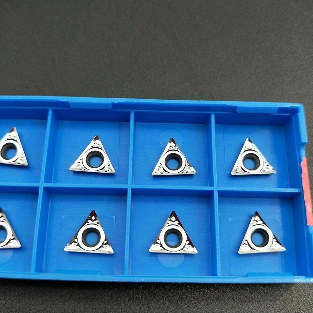 High Grip Strength TCGT21 51 Carbide Inserts for Aluminum Trimming Pack of 10 - Zdjęcie 6 z 8