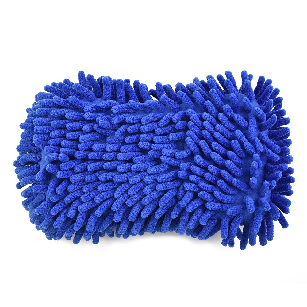 Car Wash Sponge/Care Washing Brush Pad Cleaning Tool - Microfiber Chenille