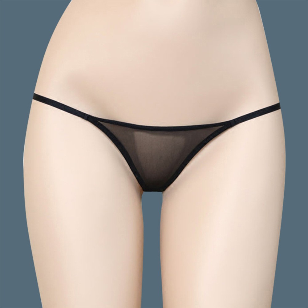 Women Brief See Through Thong Underpant Breathable Underwear Comfortable