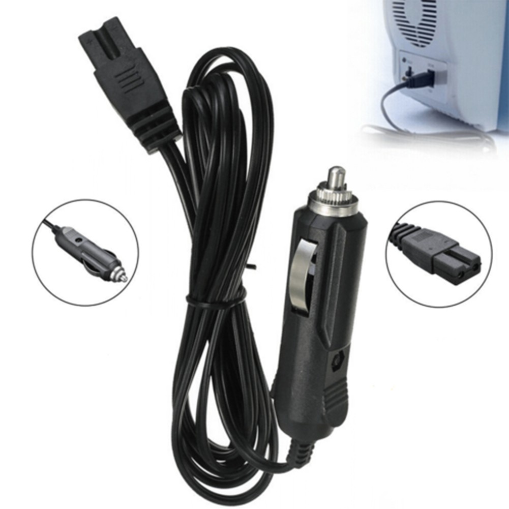 Câble D'alimentation 12V Pour Mini-réfrigérateur Voiture - 2 M - Prise Allume-cigare - Remplacement Ou Rallonge