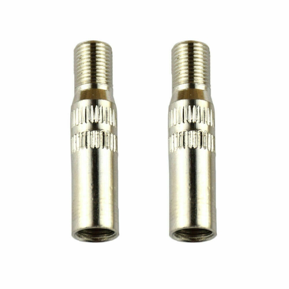 2 Pcs Car Auto Motorcycle Bike Tire Valve Extension Adapter Valve Cap Parts - Picture 7 of 7