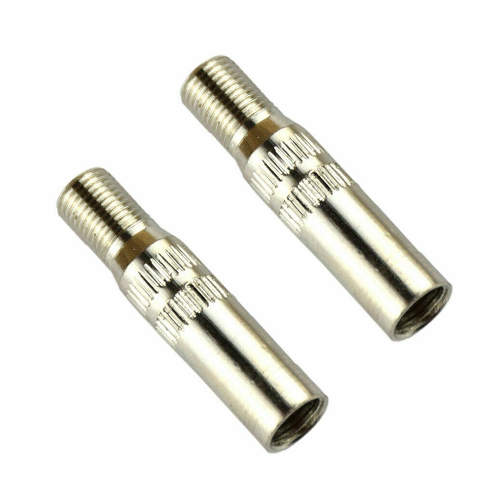 2 Pcs Car Auto Motorcycle Bike Tire Valve Extension Adapter Valve Cap Parts