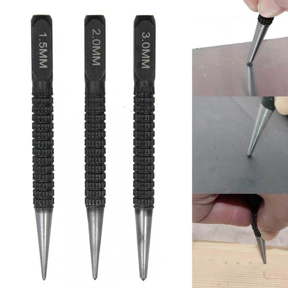 Marquage Centre Ponch 1.5/2/3mm R��glable Alliage Acier Forage Verre Trous - Picture 40 of 40