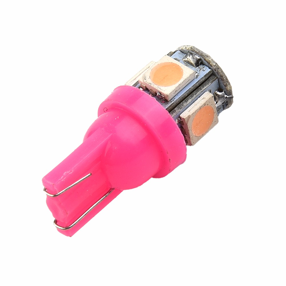 New Parts Replacement LED Bulbs Purple 194 + Sockets 10Pcs Light 12V - Picture 6 of 12