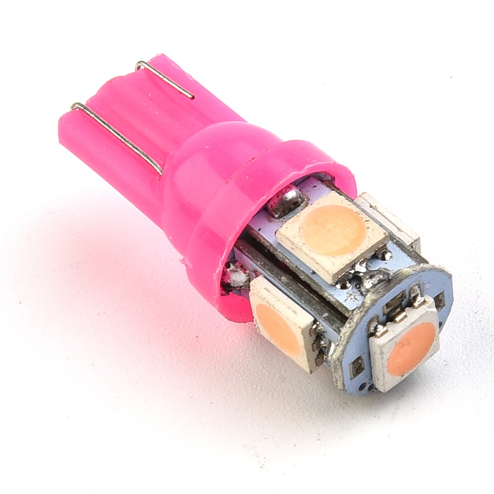 New Parts Replacement LED Bulbs Purple 194 + Sockets 10Pcs Light 12V - Picture 12 of 12