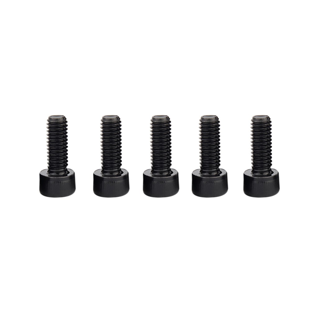 Baxnore Lot de 5 boulons de plateau de vélo en alliage d'aluminium ultra légers pour pédalier - Boulons de pédalier légers pour accessoires de cyclisme (bleu