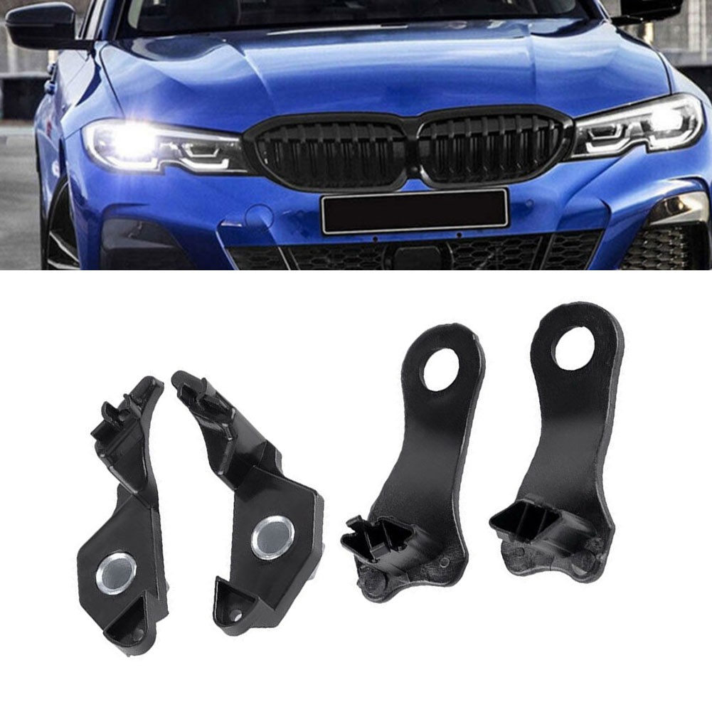 FOR 5 SERIES E60 E61 HEADLIGHT BRACKET REPAIR KIT 2 Pairs Car ...