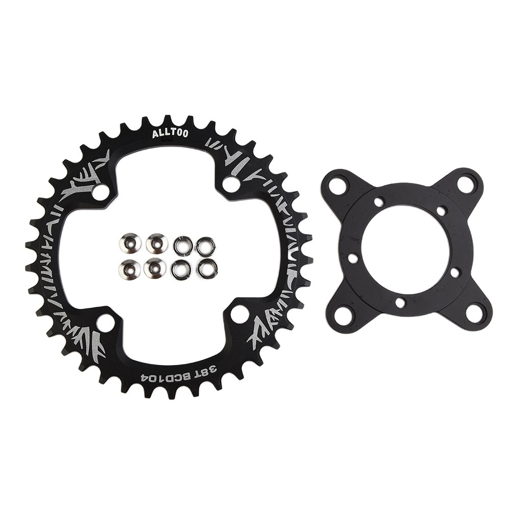 Black E-bike Positive Negative Sprocket Disc+Conversion Seat boutiques For Bafang Motor UK