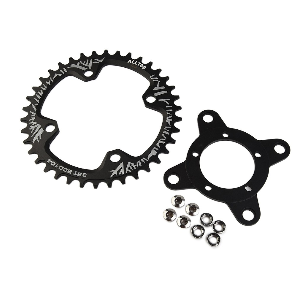 Black E-bike Positive 2024 Negative Sprocket Disc+Conversion Seat For Bafang Motor UK
