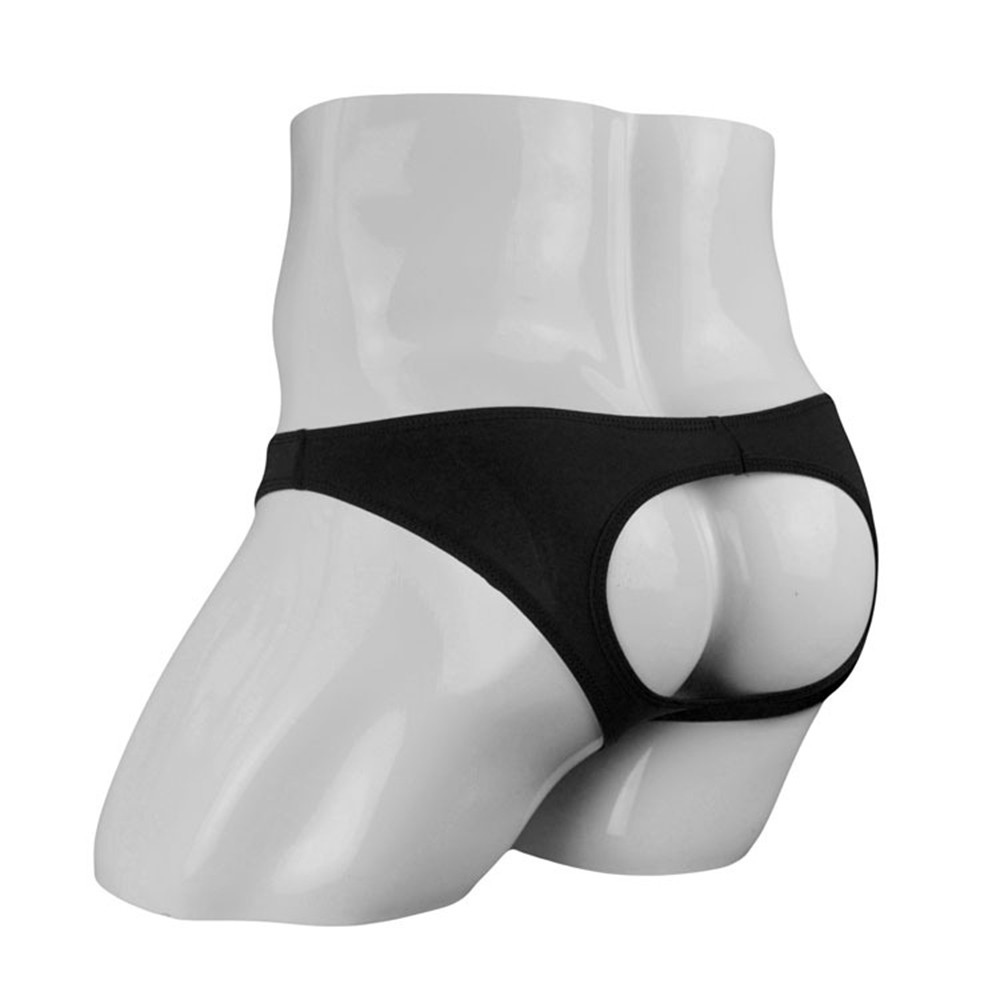 Men Briefs Thong Daily Home All Seasons See-through Bikin Boys Breathable