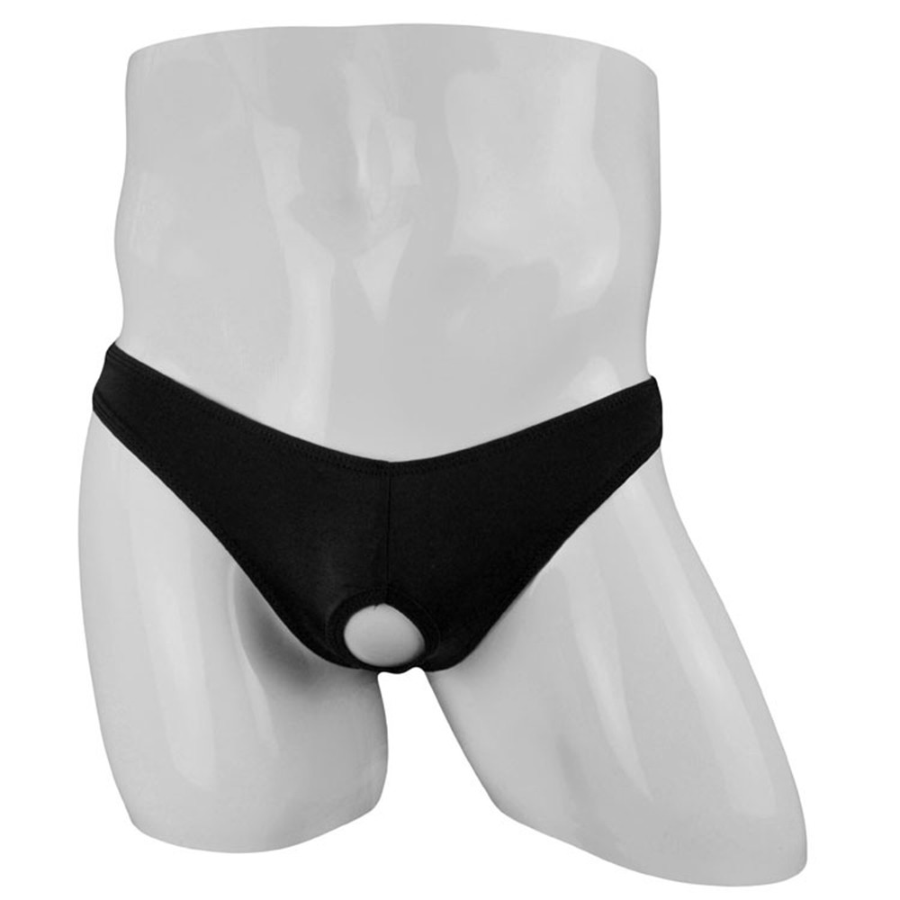 Men Briefs Thong Daily Home All Seasons See-through Bikin Boys Breathable