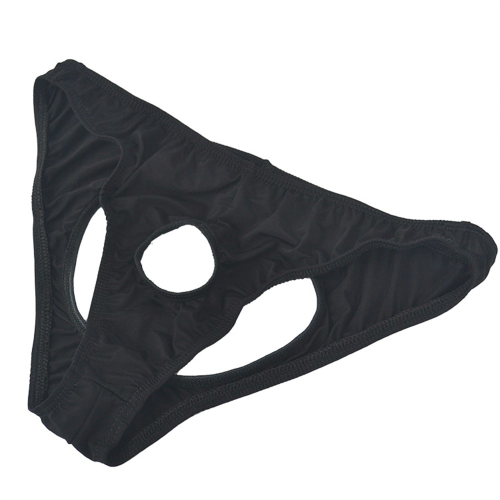 Men Briefs Thong Daily Home All Seasons See-through Bikin Boys Breathable