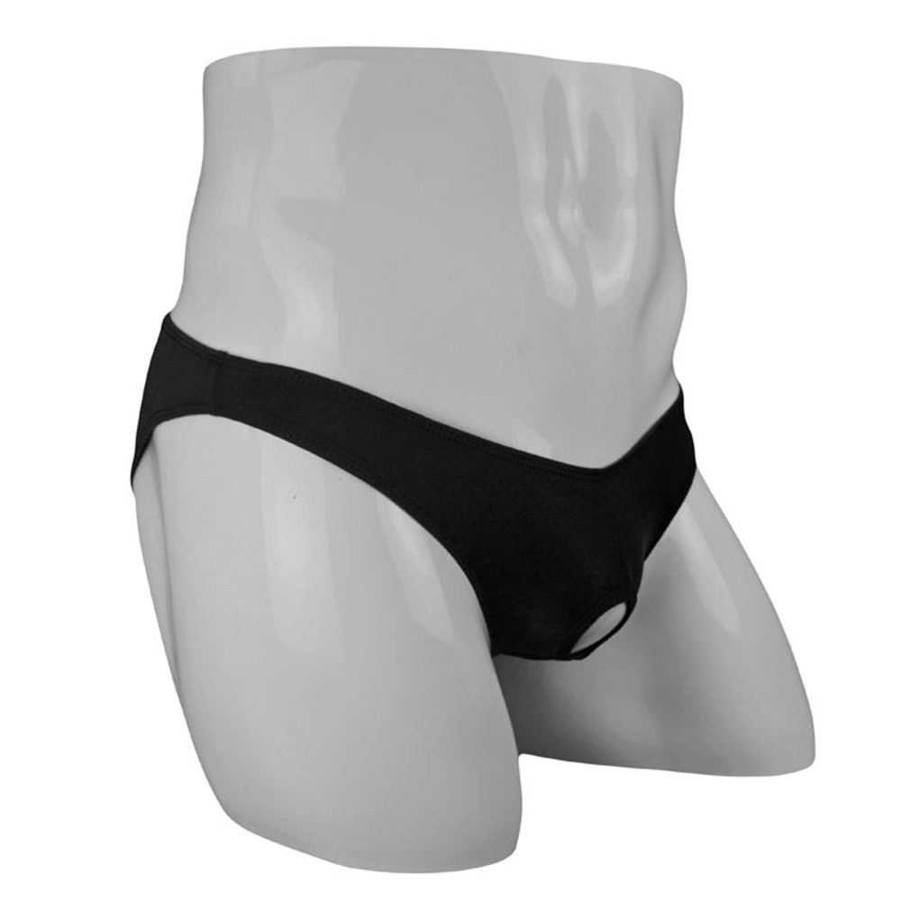 Men Briefs Thong Daily Home All Seasons See-through Bikin Boys Breathable