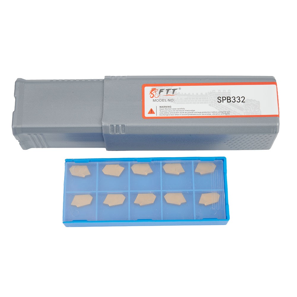 SP300 Cutting Insert & SPB332/SPB32-3 Holder – Groove Cut-Off Tool For Machining