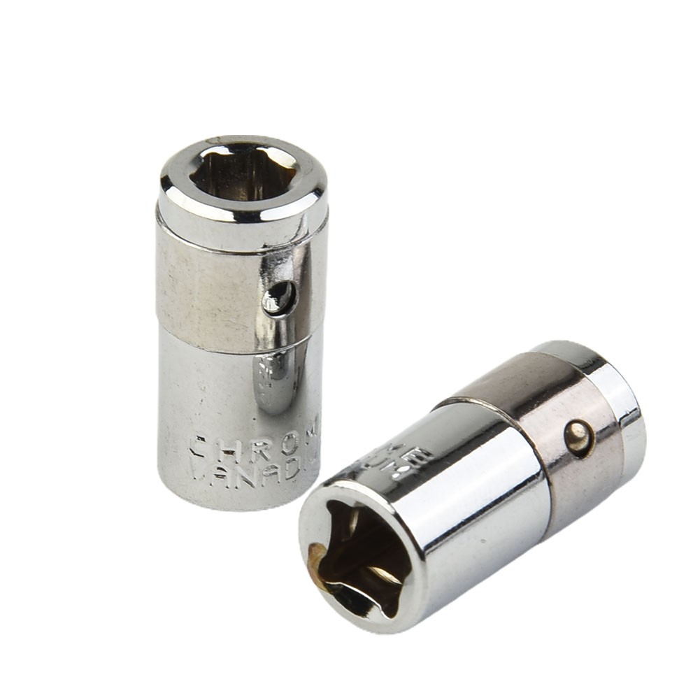 4-teiliges Steckdosen-Adapter-Set – Reduzierer Für 1/2", 3/8", 1/4" – Aus Cr-V Stahl, Mit Kugelarretierung