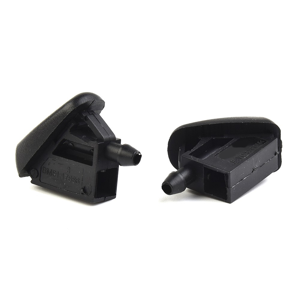 Kits Nozzles Front Windscreen 2 Pcs 2Pcs/set ABS Plastic Accessories Washer - Picture 8 of 12