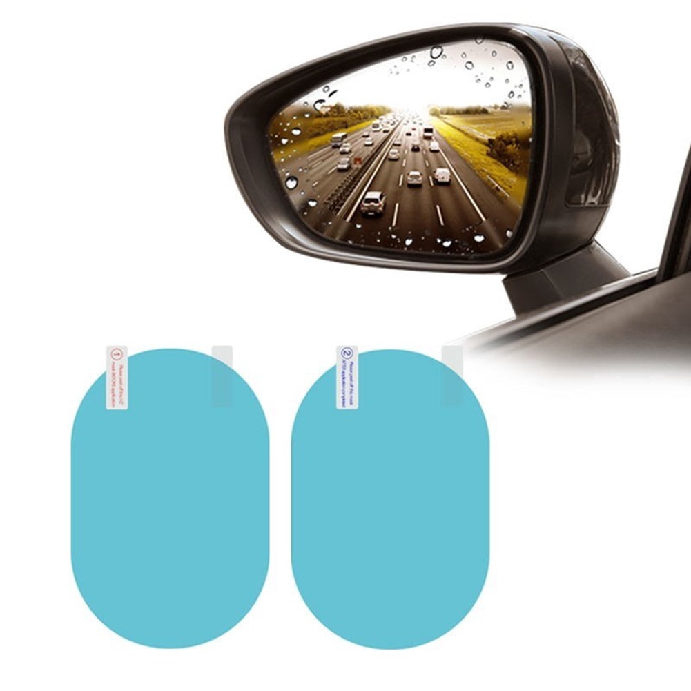 Protective films side rear-view mirror waterproof 1 pair 2 piece stickers