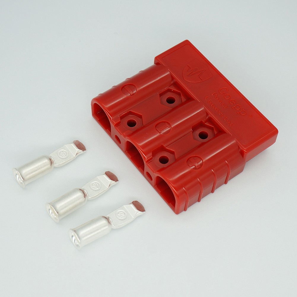 High Performance For Anderson Style 50A 3Pin Plug for DC/DC Charging and Wiring