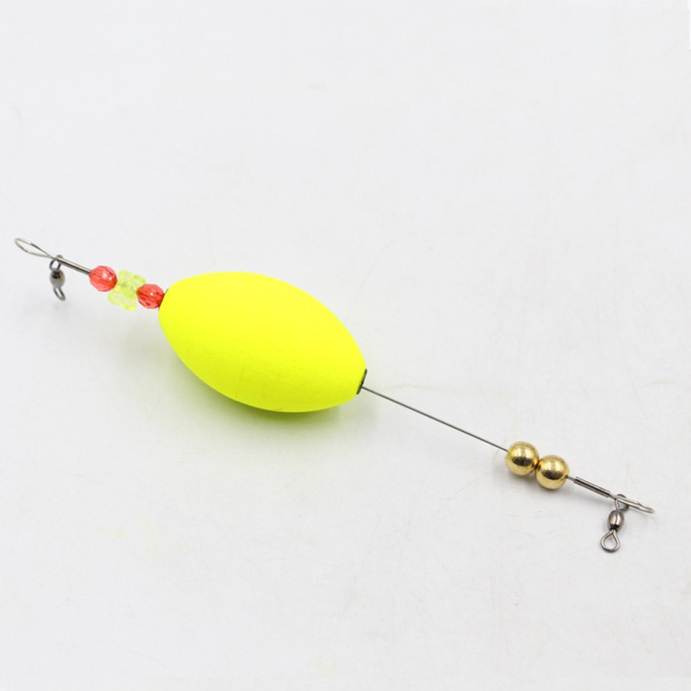 Practical Popping Cork Fishing Float for Effective Fishing (Orange/Yellow)