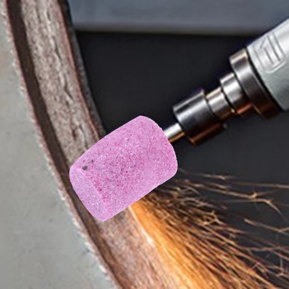 5 Stück 6 mm Schaft Schleifmittel montiert Steinschleifkopf Zylinder für Rotationswerkzeug - Bild 53 von 57