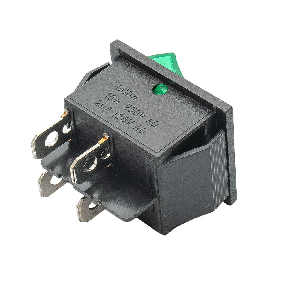 MICROINTERRUTTORE CON PULSANTE 16A 250V PER VARI USI