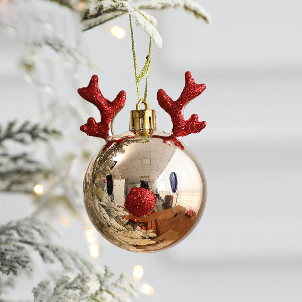 Coiry Cadeau d'ornement de wapiti lumineux de thème de festival d' accessoires d'atmosphère de Noël pour des amis 