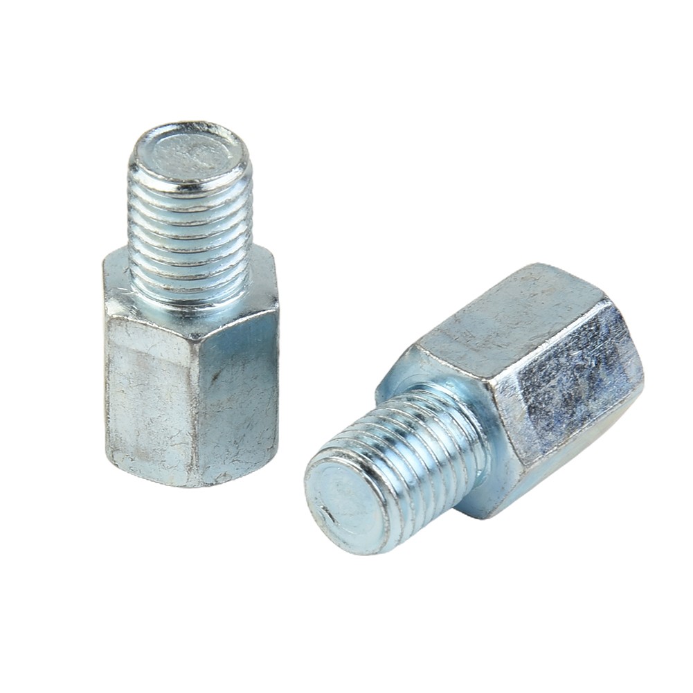 High Quality Screws Chrome Clockwise Threaded Mirror Adapters Pratical - Picture 12 of 12