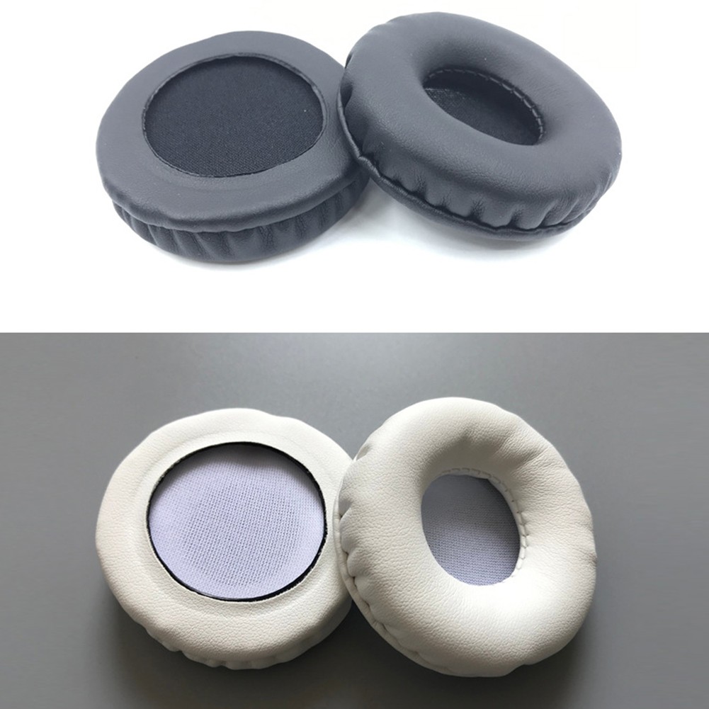 Cuscinetti Auricolari Di Ricambio A Ciambella In Memory Foam – Compatibili 75 Mm, Bianchi