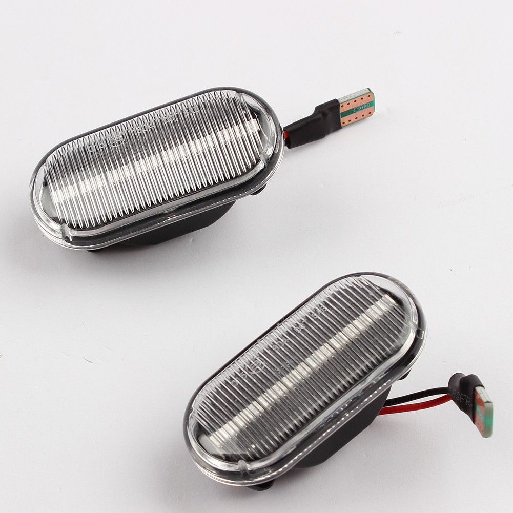 Brand New Side Light Turn Signal 12V DC Indicator Yellow Light 2PCS 50000h - Picture 7 of 12