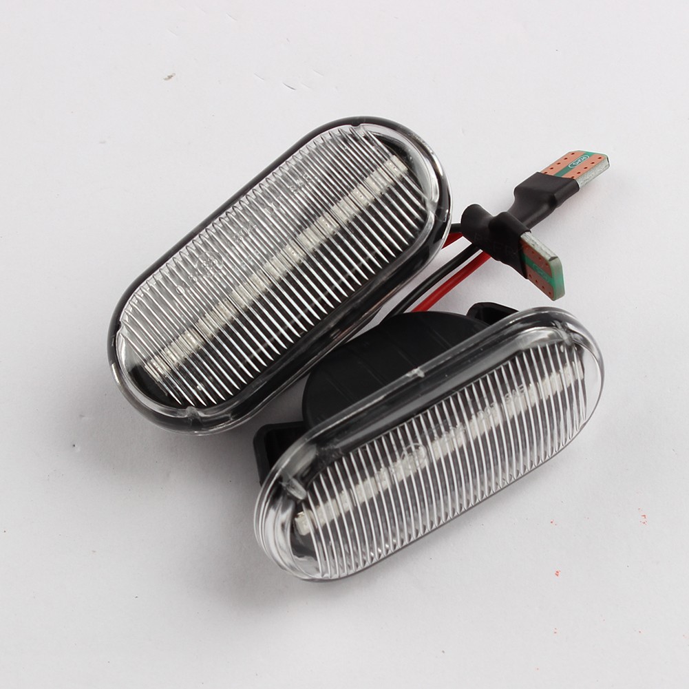 Brand New Side Light Turn Signal 12V DC Indicator Yellow Light 2PCS 50000h - Picture 1 of 12