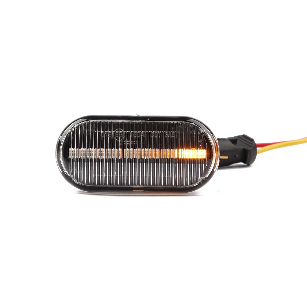 Brand New Side Light Turn Signal 12V DC Indicator Yellow Light 2PCS 50000h - Picture 6 of 12