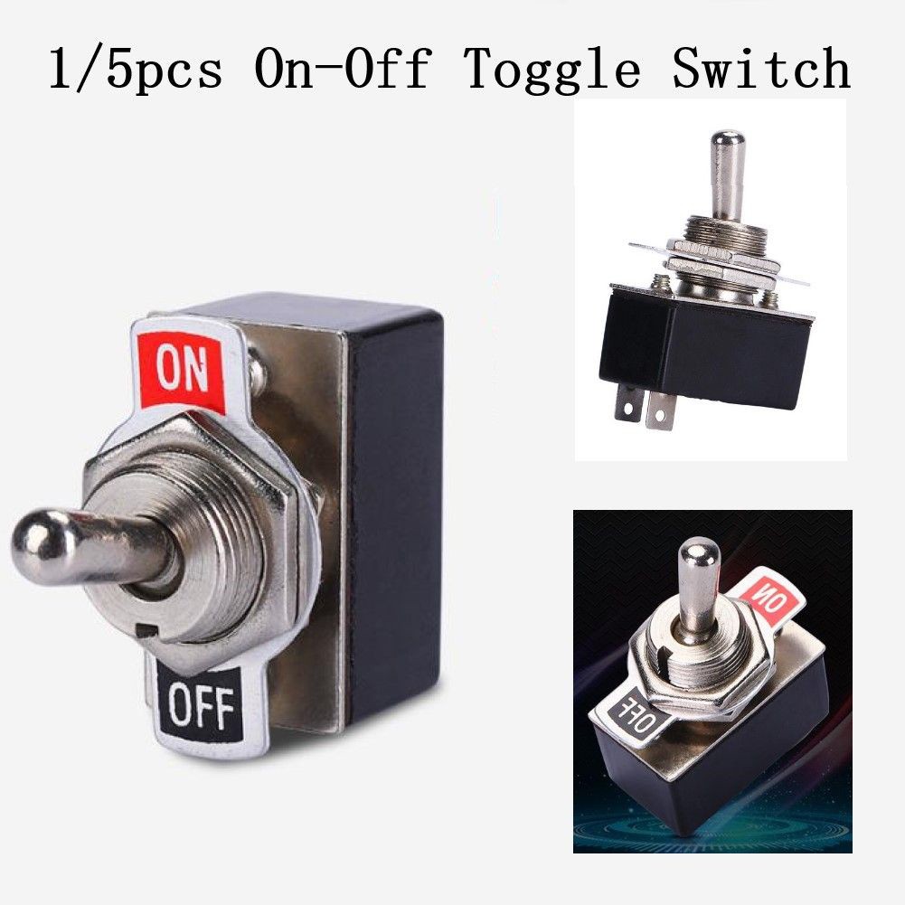 Brand New Toggle Switch SPST 6A On/Off Prewired Rocker SPST Switch - Picture 17 of 24