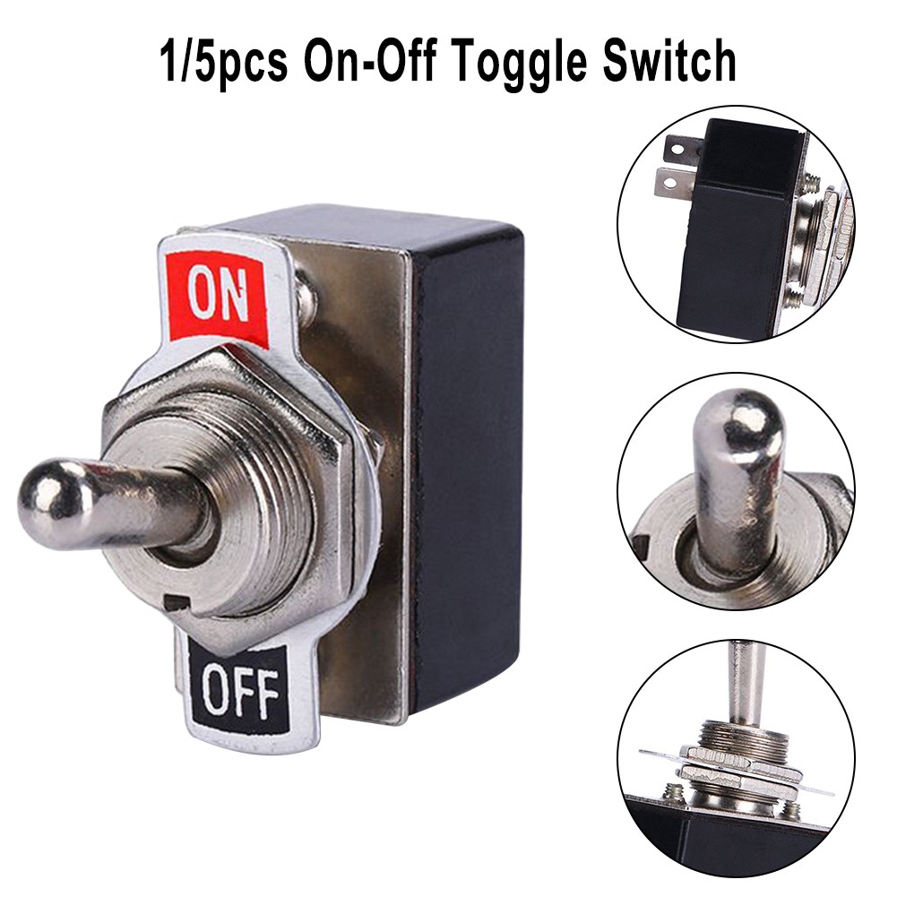 Brand New Toggle Switch SPST 6A On/Off Prewired Rocker SPST Switch - Picture 16 of 24