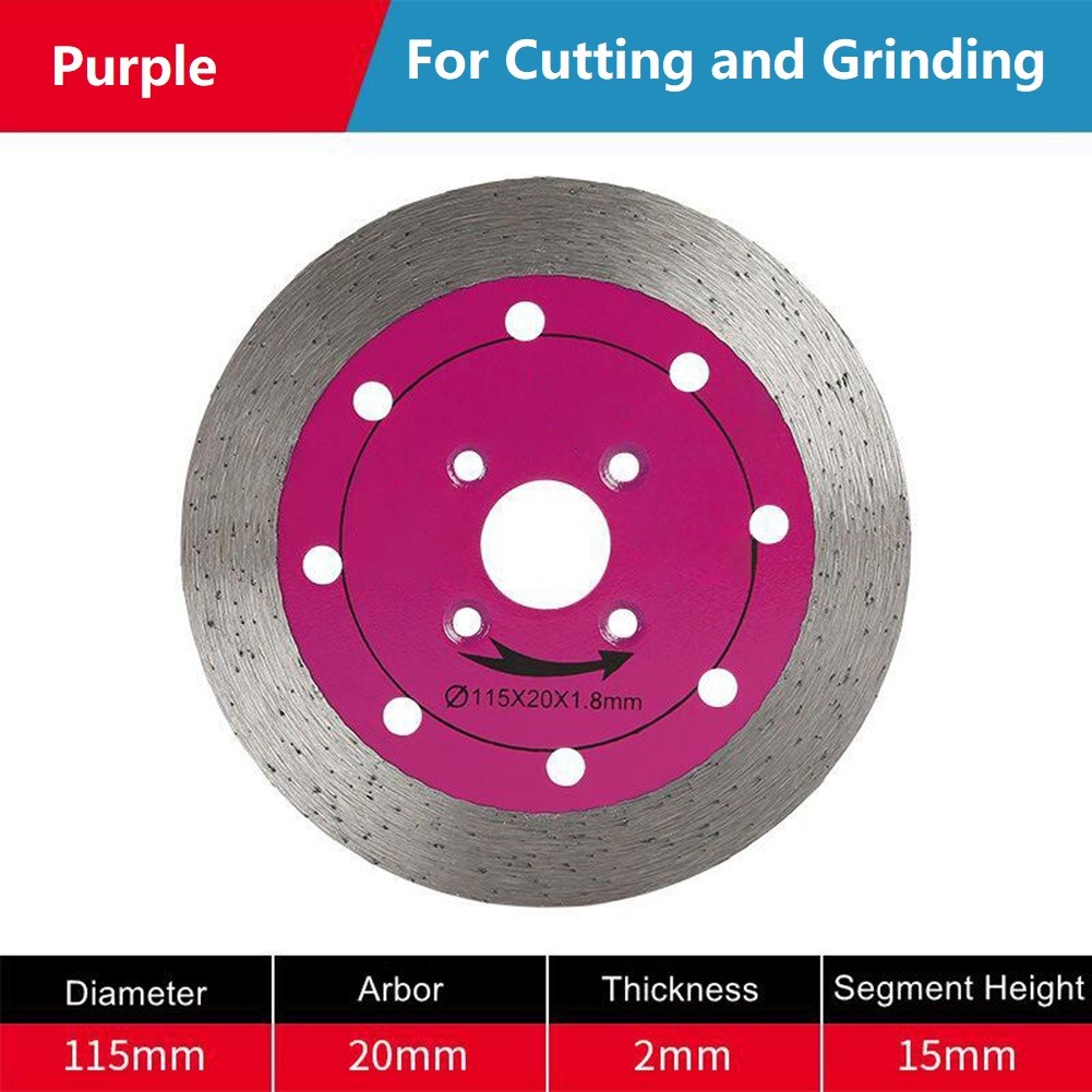 Cutting Disc Blade Chip-free Cut Diamond Porcelain Wet/dry Cutting 1 Pc - Picture 40 of 51