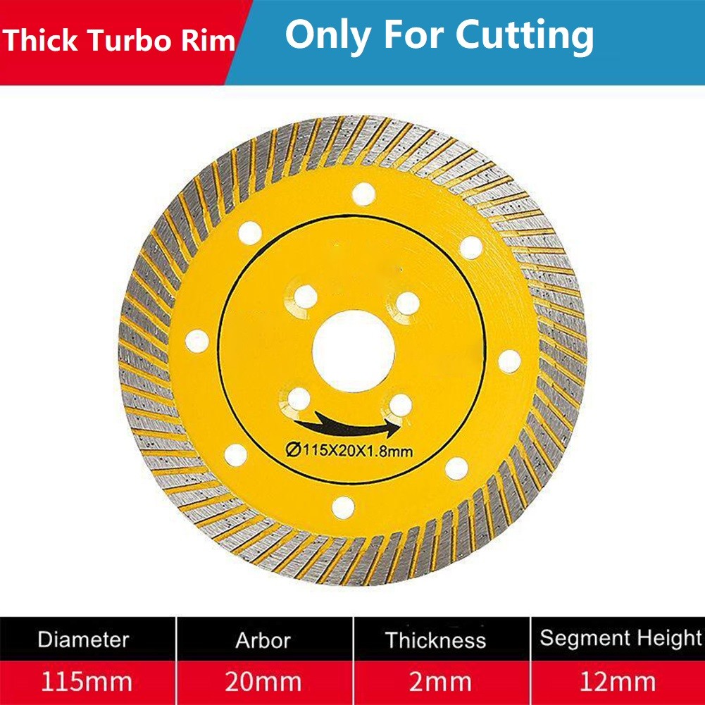 Cutting Disc Blade Chip-free Cut Diamond Porcelain Wet/dry Cutting 1 Pc - Picture 25 of 51