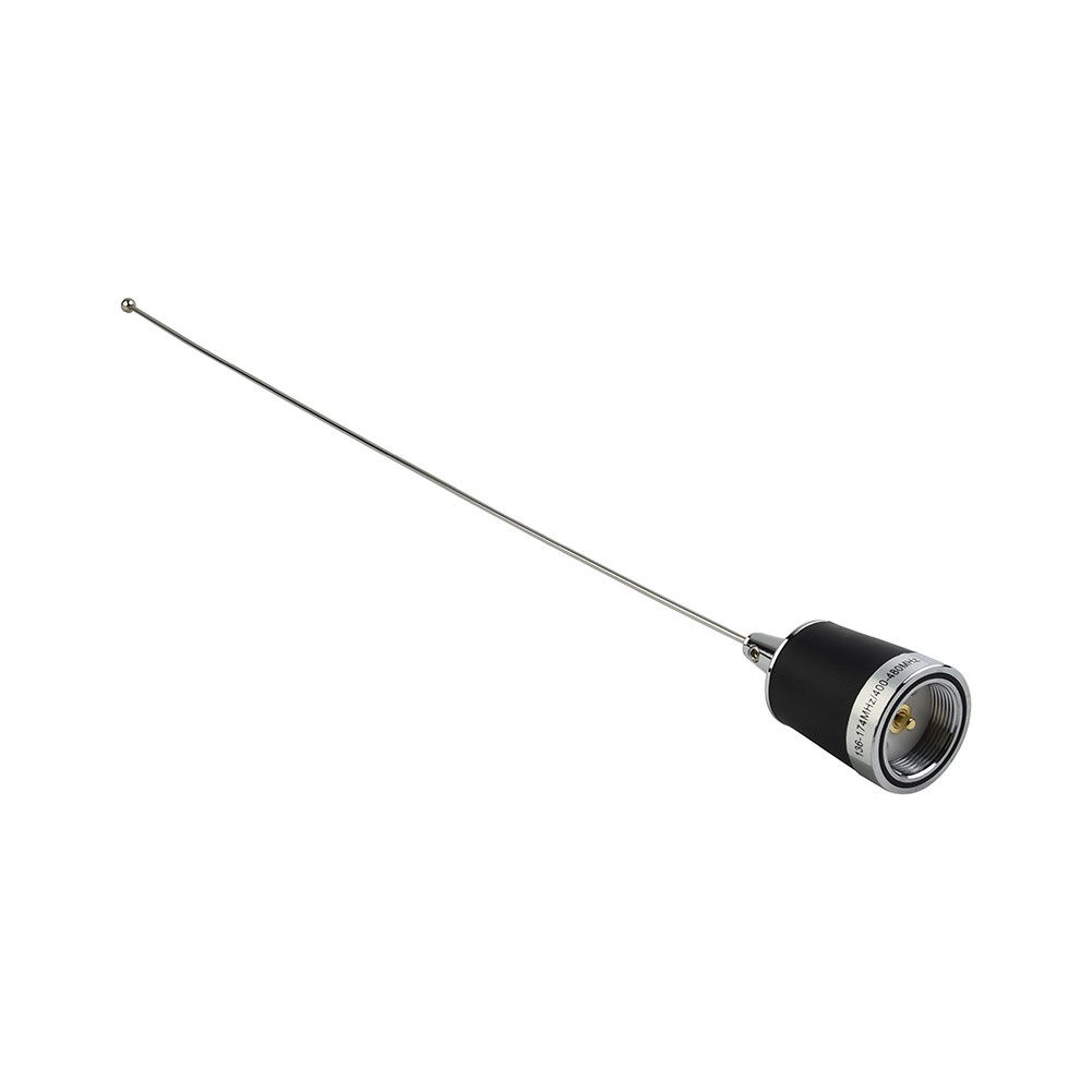 High Quality Radio Antenna Car 50cm Long 50ohm Black Dual Band VHF/UHF - Zdjęcie 5 z 12