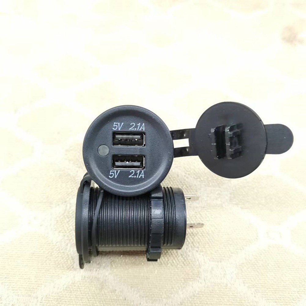 USB Socket Dual Motorcycles Module Charger Connectors Dual USB Chargers - Picture 10 of 12