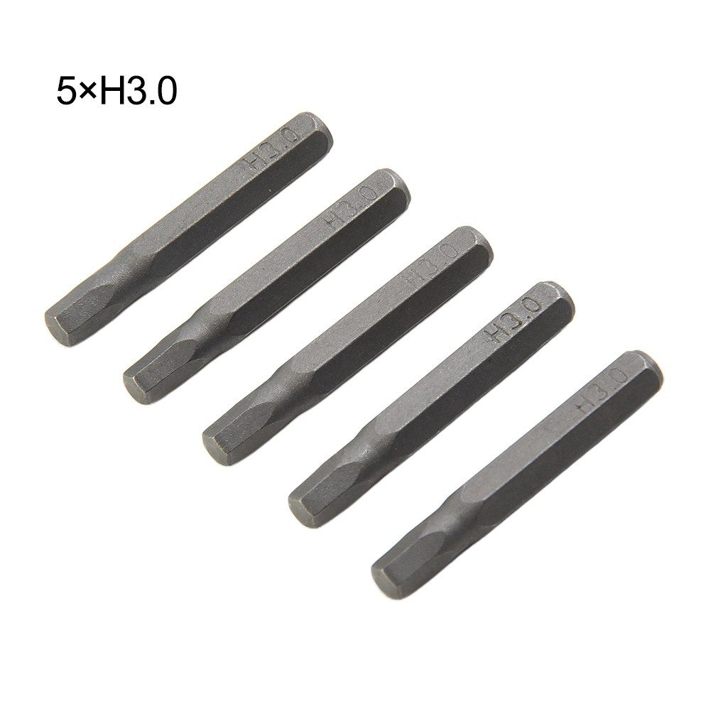 Protable Screwdriver Bit Hex Power Tools Replacement Silver 28mm Length - Picture 45 of 59