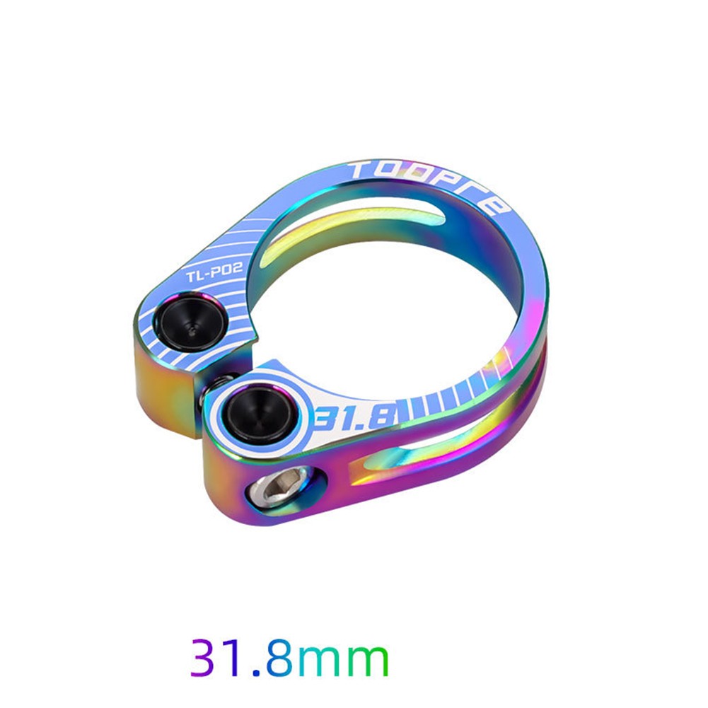 Choose Your Color 31 8mm or 34 9mm Seatpost Clamp High Quality Material