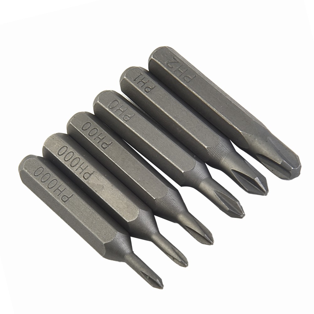 Screwdriver Bits PH000 PH1 Replacement 4mm Shank Cross H4x28mm Hex PH0 - Picture 40 of 40