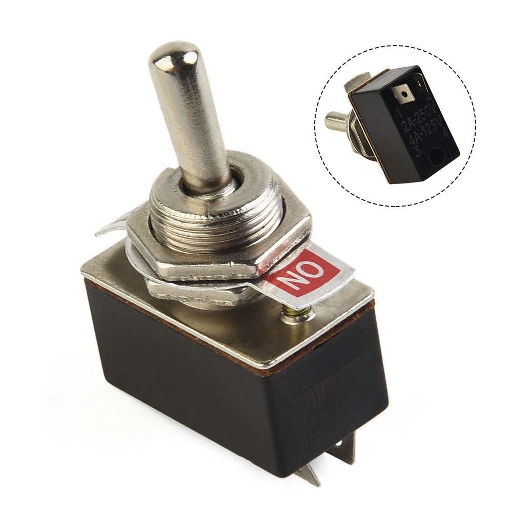 Brand New Toggle Switch SPST 6A On/Off Prewired Rocker SPST Switch