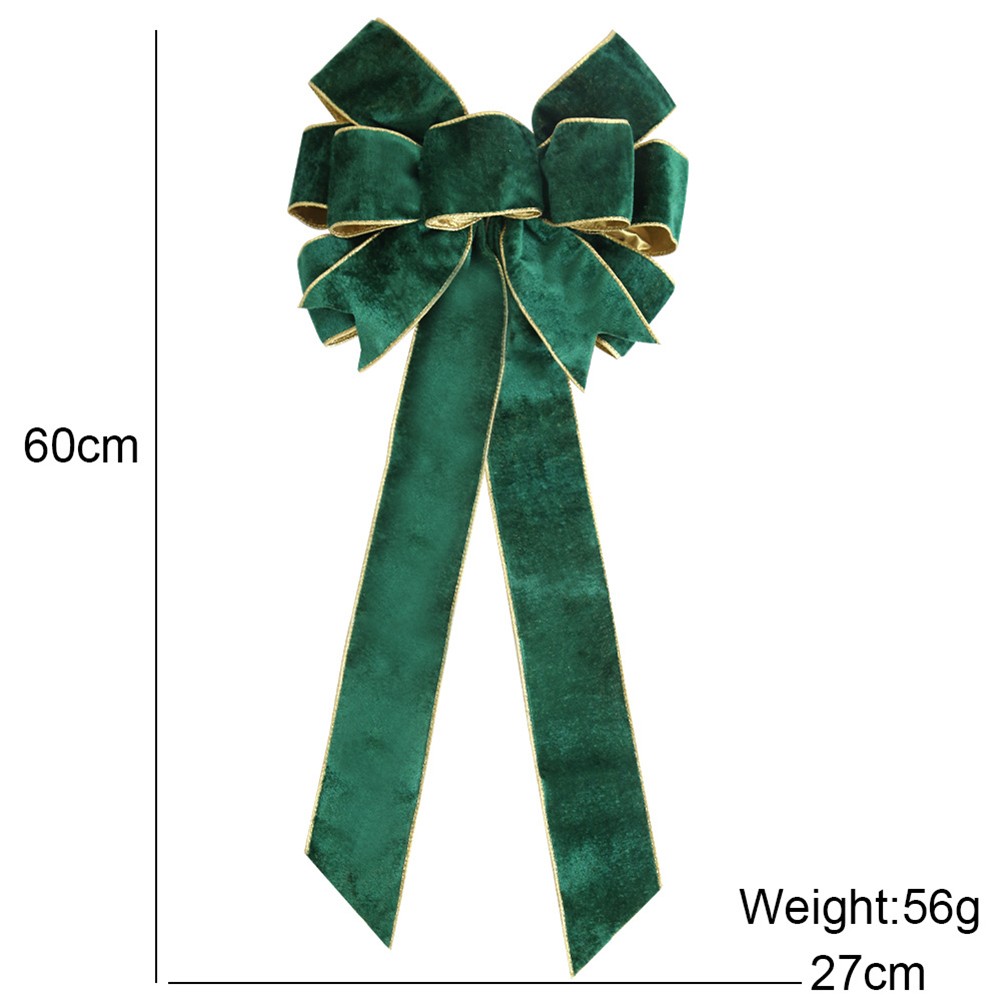 Hochwertige Weihnachtsschleifen Weihnachtsbaum Anhänger Band Schleife Flanell - Bild 25 von 46