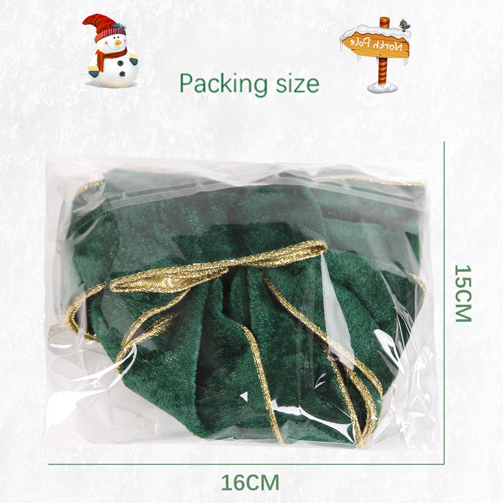 Hochwertige Weihnachtsschleifen Weihnachtsbaum Anhänger Band Schleife Flanell - Bild 29 von 46