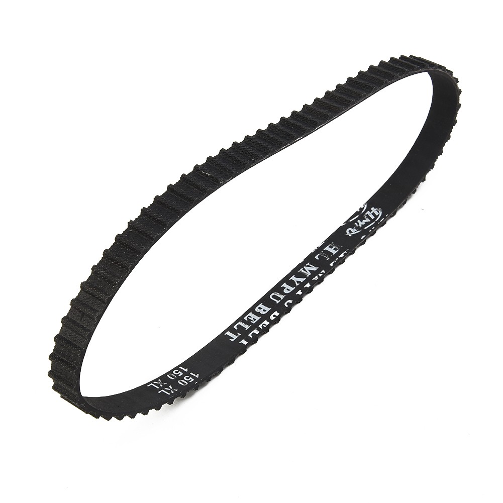 1x Timing Belt 75 Teeth Black Cogged Rubber Geared Belt 10mm Wide 150XL 037 - Zdjęcie 13 z 23