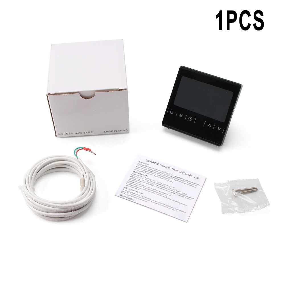 Thermostat Keyboard Lock Function Touchscreen Useful 71*40mm LCD Display - Picture 24 of 24