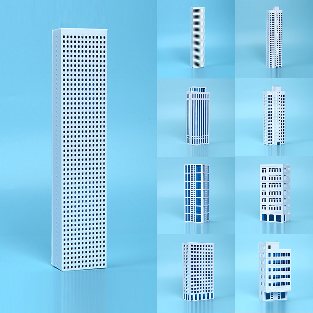High Quality Building Model ABS Plastic Apartment Building Model Model Trains - Picture 14 of 20