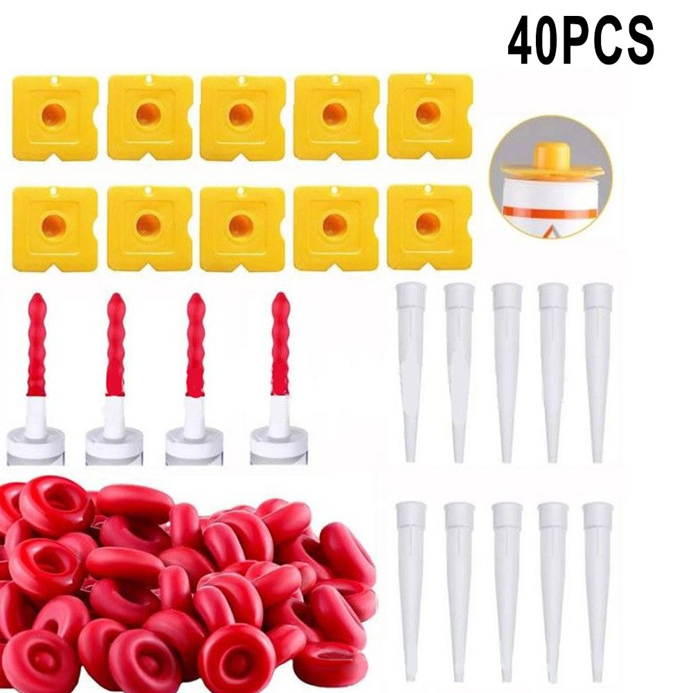 Accesorios de repuesto para raspador de plástico de látex con tapa de masilla - Imagen 7 de 7