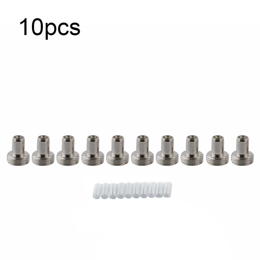 7mm Steckverbinder 10 Sets 7mm Steckverbinder Metall Glasfaser Teile Silber - Bild 25 von 28