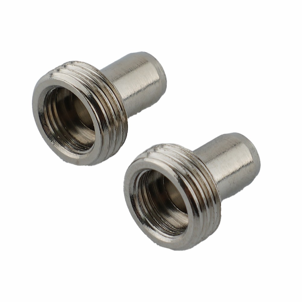 7mm Steckverbinder 10 Sets 7mm Steckverbinder Metall Glasfaser Teile Silber - Bild 19 von 28