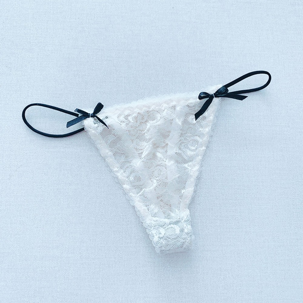 Unterhosen Frauen Unterwäsche Solide T-Spitze Baumwolle Damen Innere Datei - Bild 20 von 20
